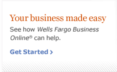 Wells Fargo Small Business - Online And Business Banking, Lending And ...