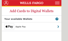 wells fargo apple pay verify