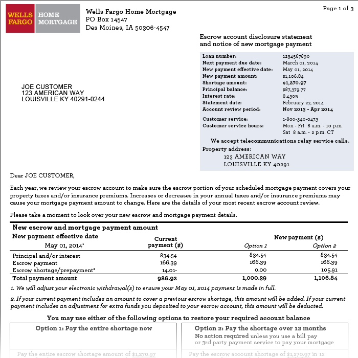 Online Mortgage Wells Fargo Online Mortgage Statements 