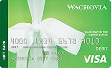 Wachovia Visa Gift Card – Wells Fargo