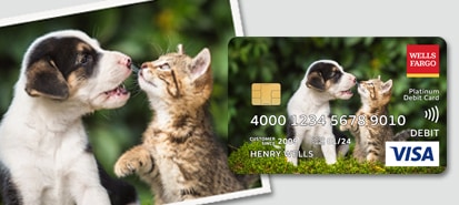 hello kitty debit card background